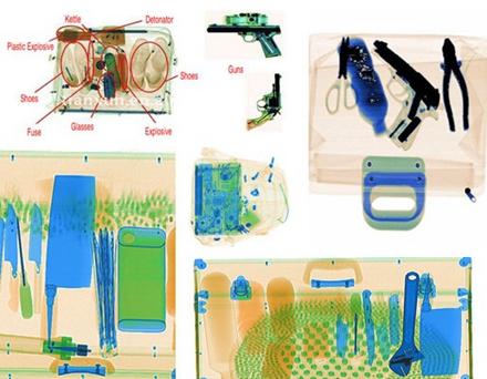 安检机透视效果